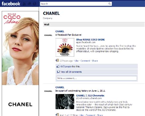 chanel facebook france|chanel facebook profiles.